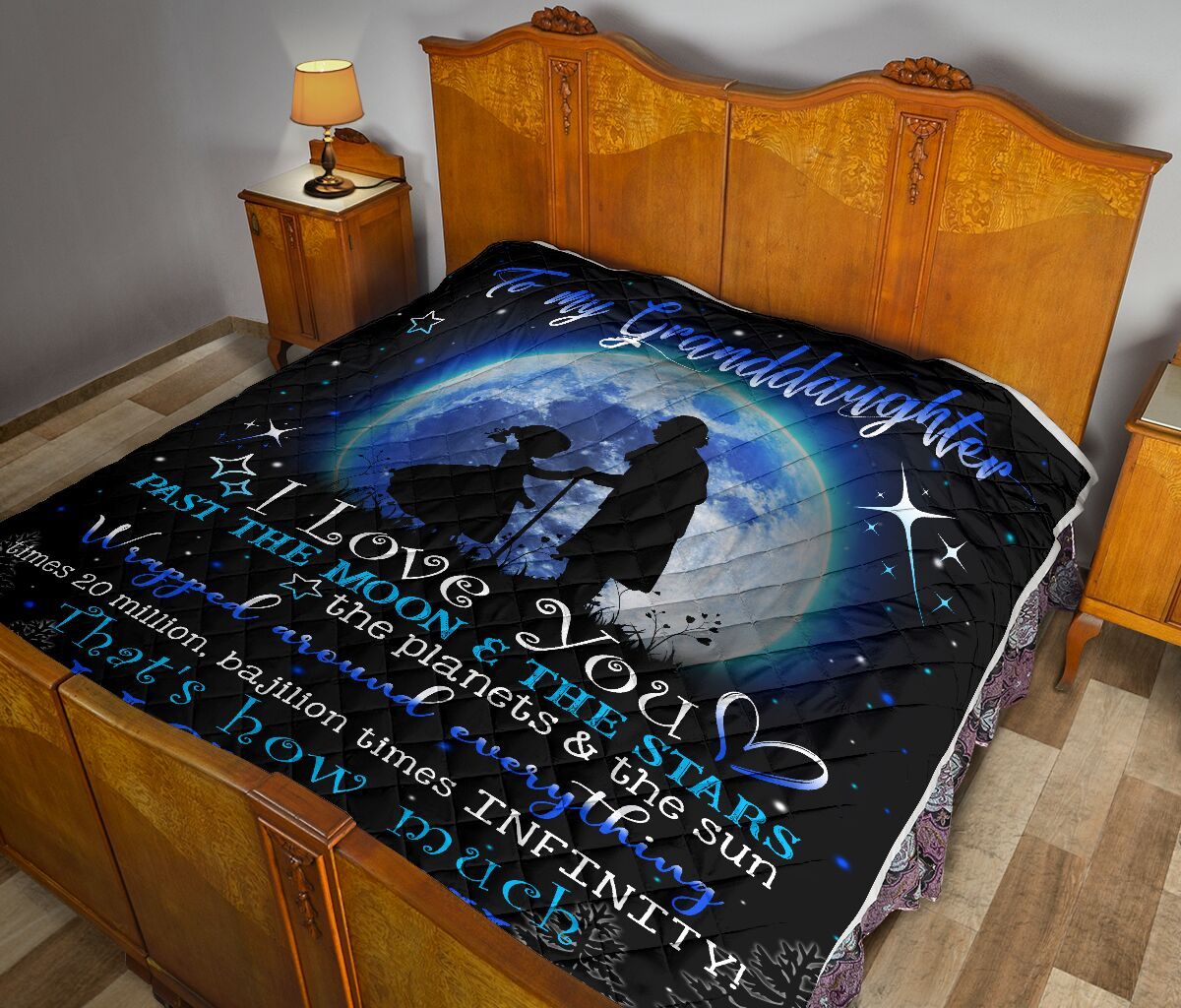 Grandma To Granddaughter Quilt Blanket DHC02011077DD