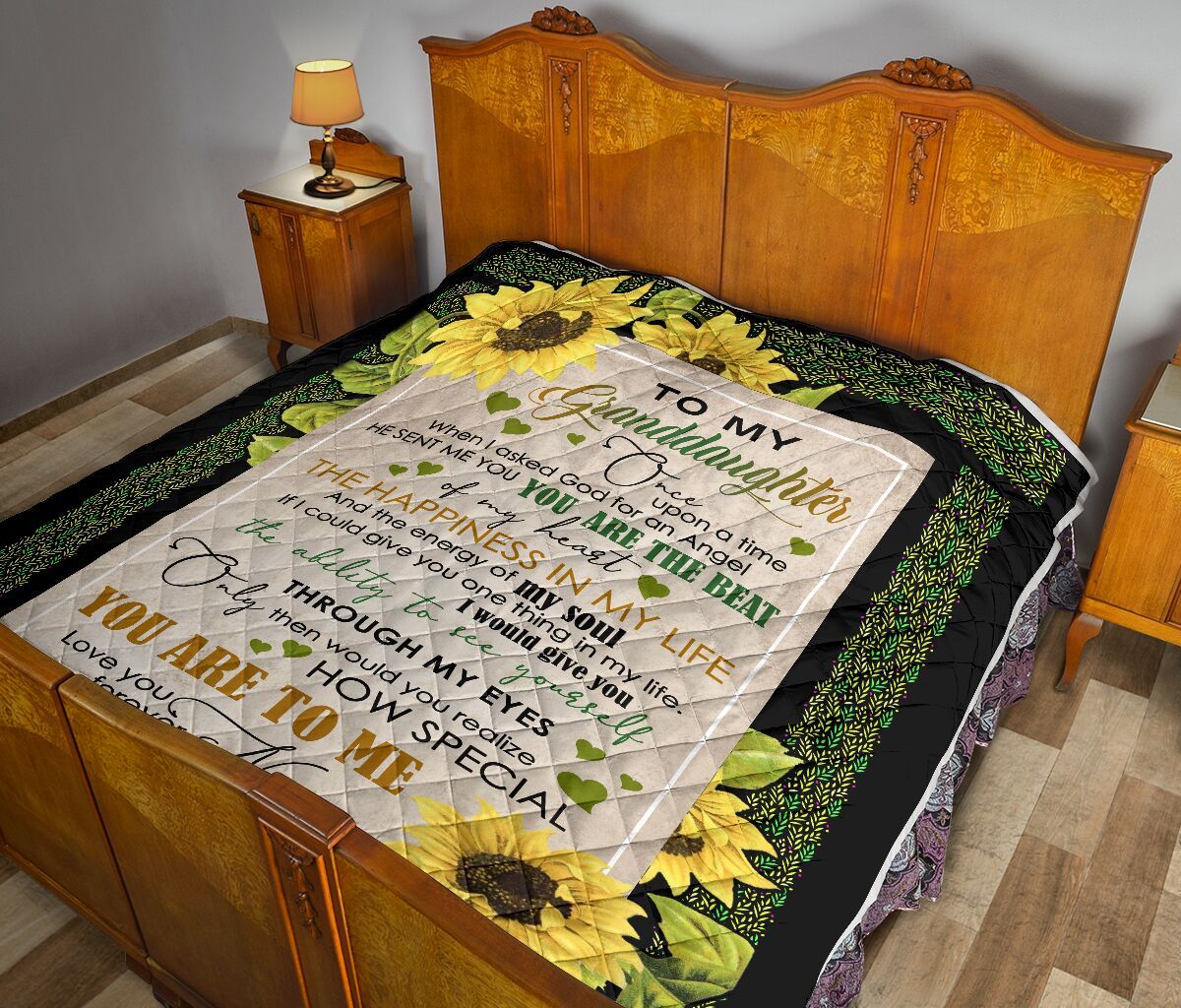 Grandma To Granddaughter Quilt Blanket DHC02011174DD