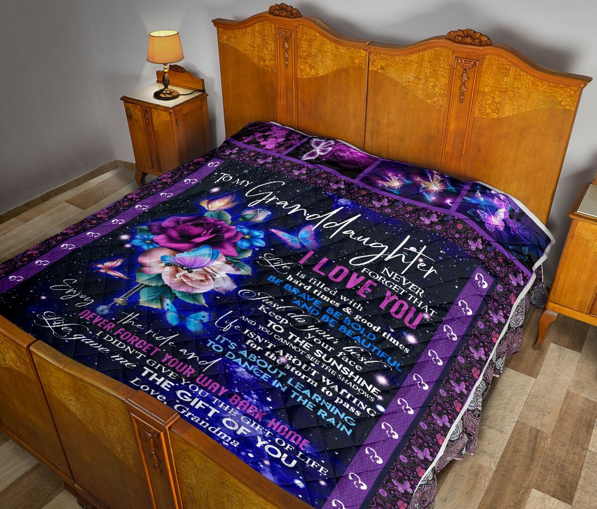 Grandma To Granddaughter Quilt Blanket DHC02011181DD