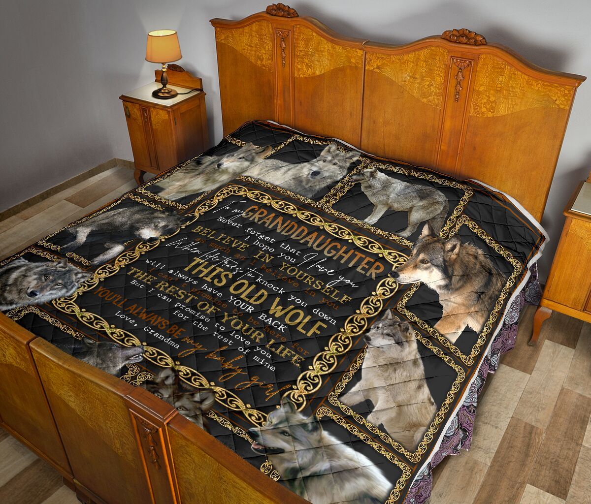 Grandma To Granddaughter Quilt Blanket DHC02011477DD