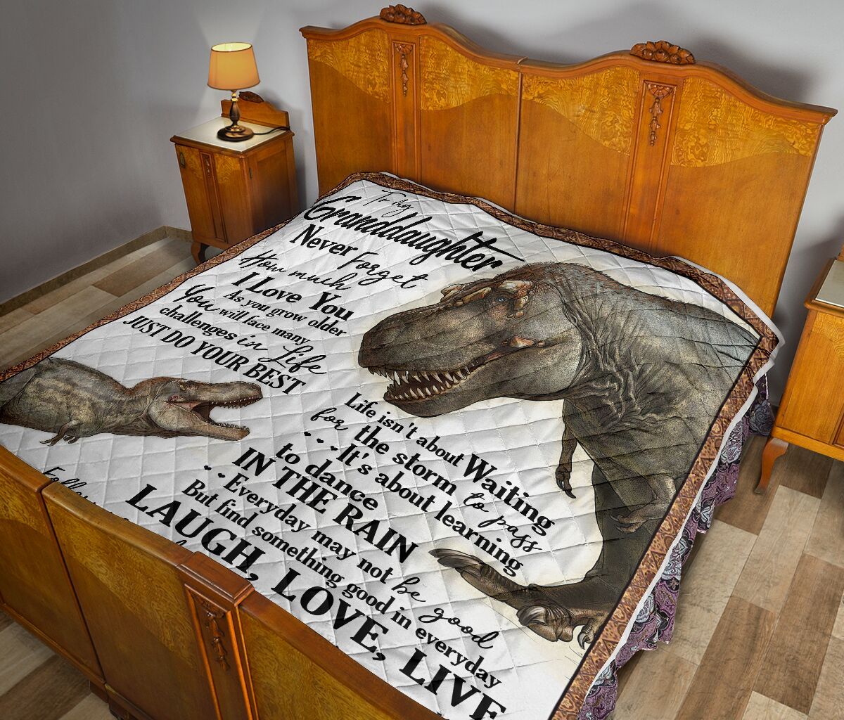 Grandma To Granddaughter Quilt Blanket DHC02011603DD