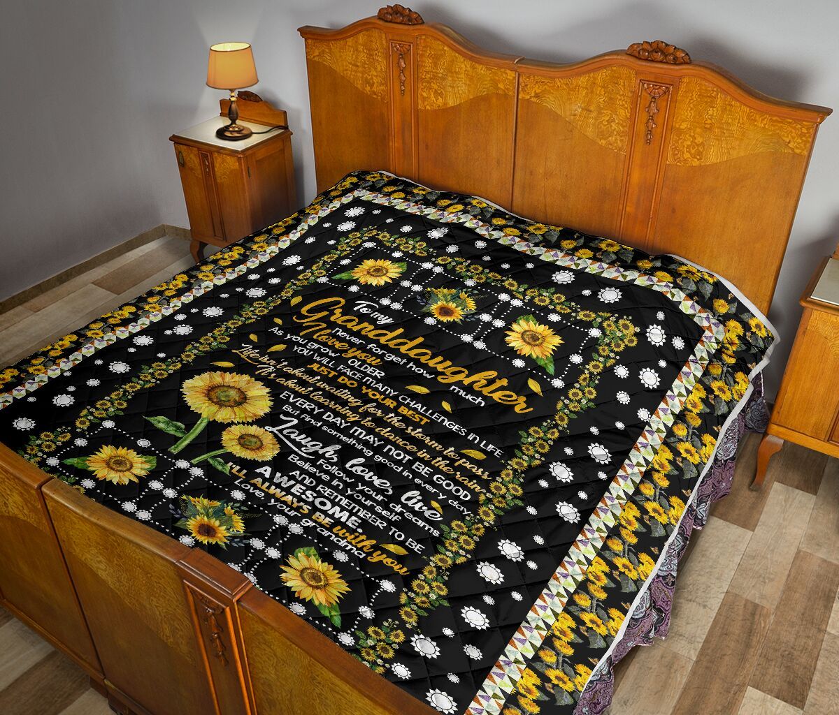 Grandma To Granddaughter Quilt Blanket DHC0201906DD