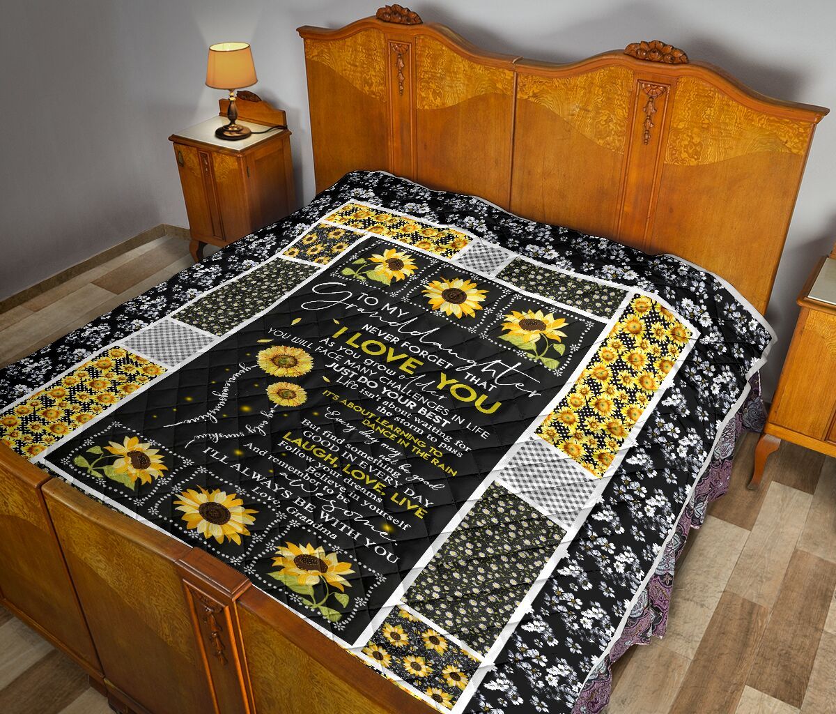 Grandma To Granddaughter Quilt Blanket DHC0201990DD