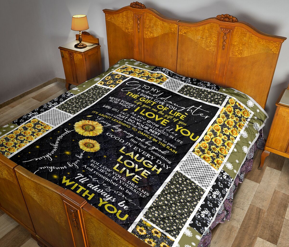 Grandma To Granddaughter Quilt Blanket DHC0201999DD