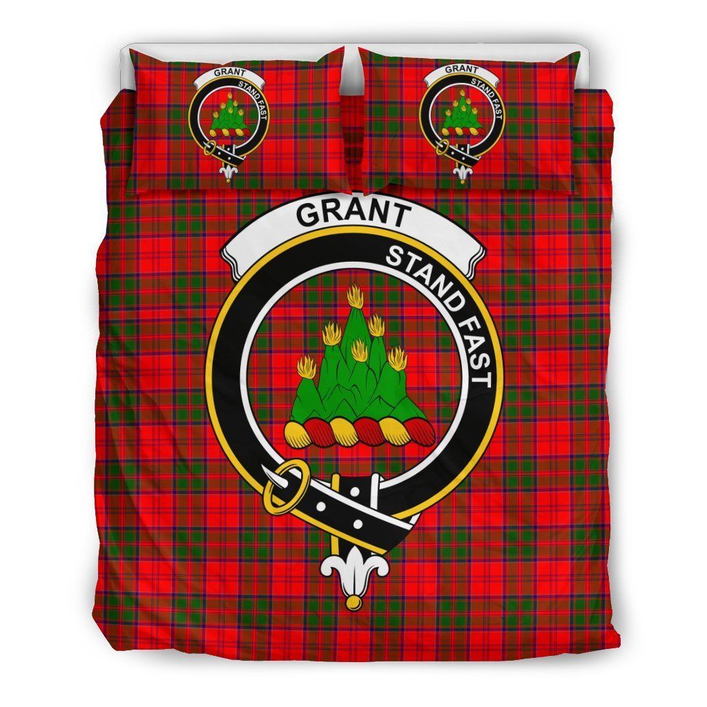 Grant Clan Badge Tartan Bedding Set
