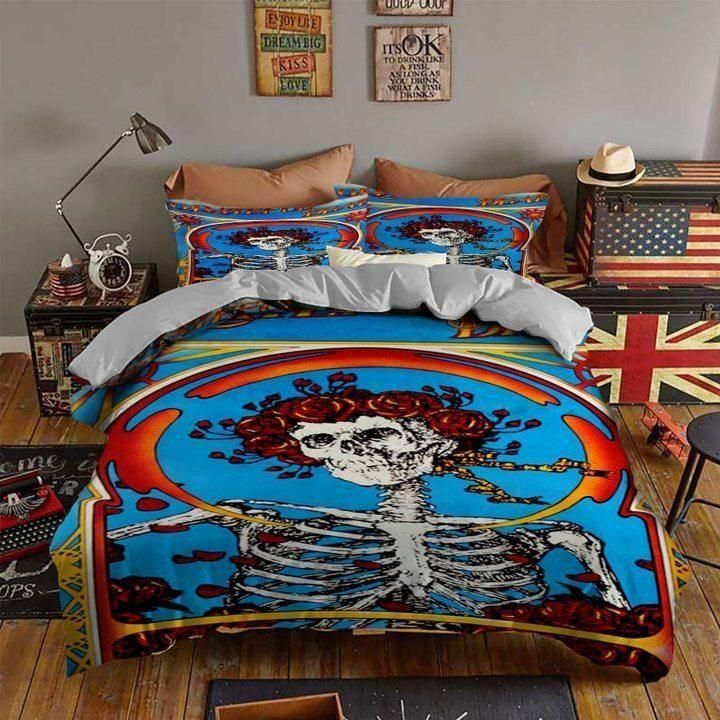 Grateful Dead American Rock Band Song  Bedding Set