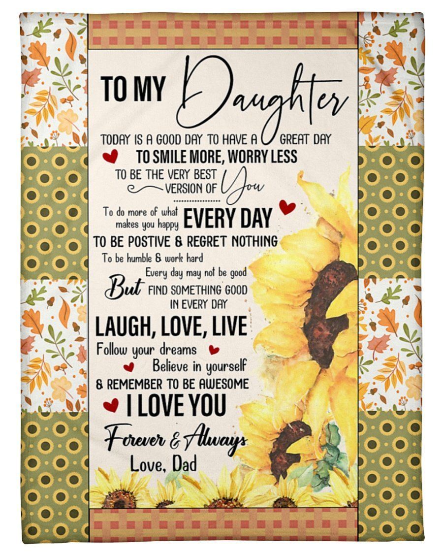 Great Gift For Daughter You Mean The Bestie To Me Fleece Blanket