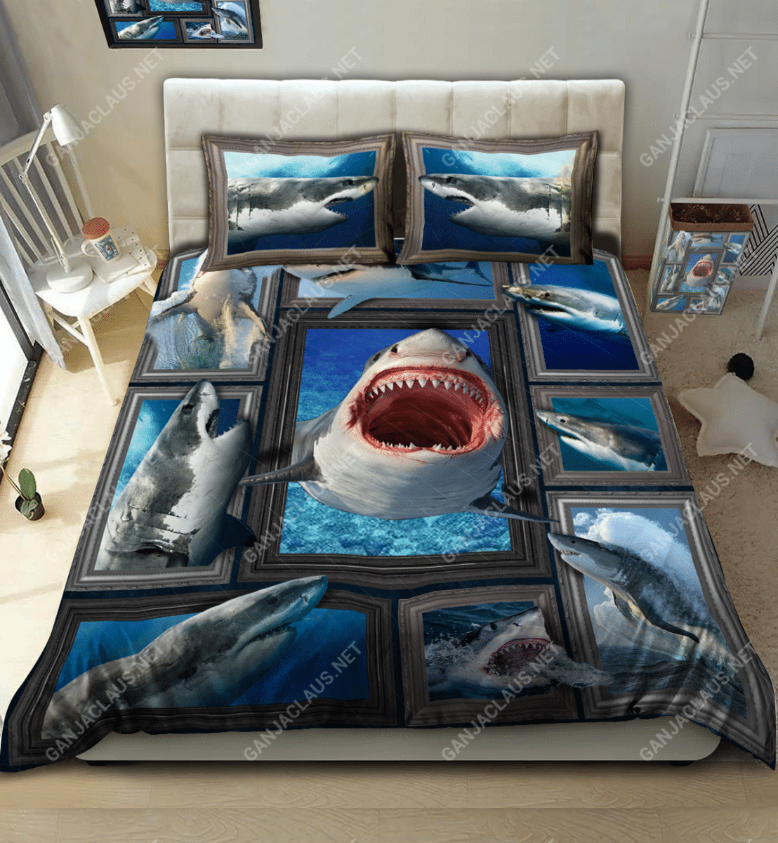 Great White Shark Bedding Set