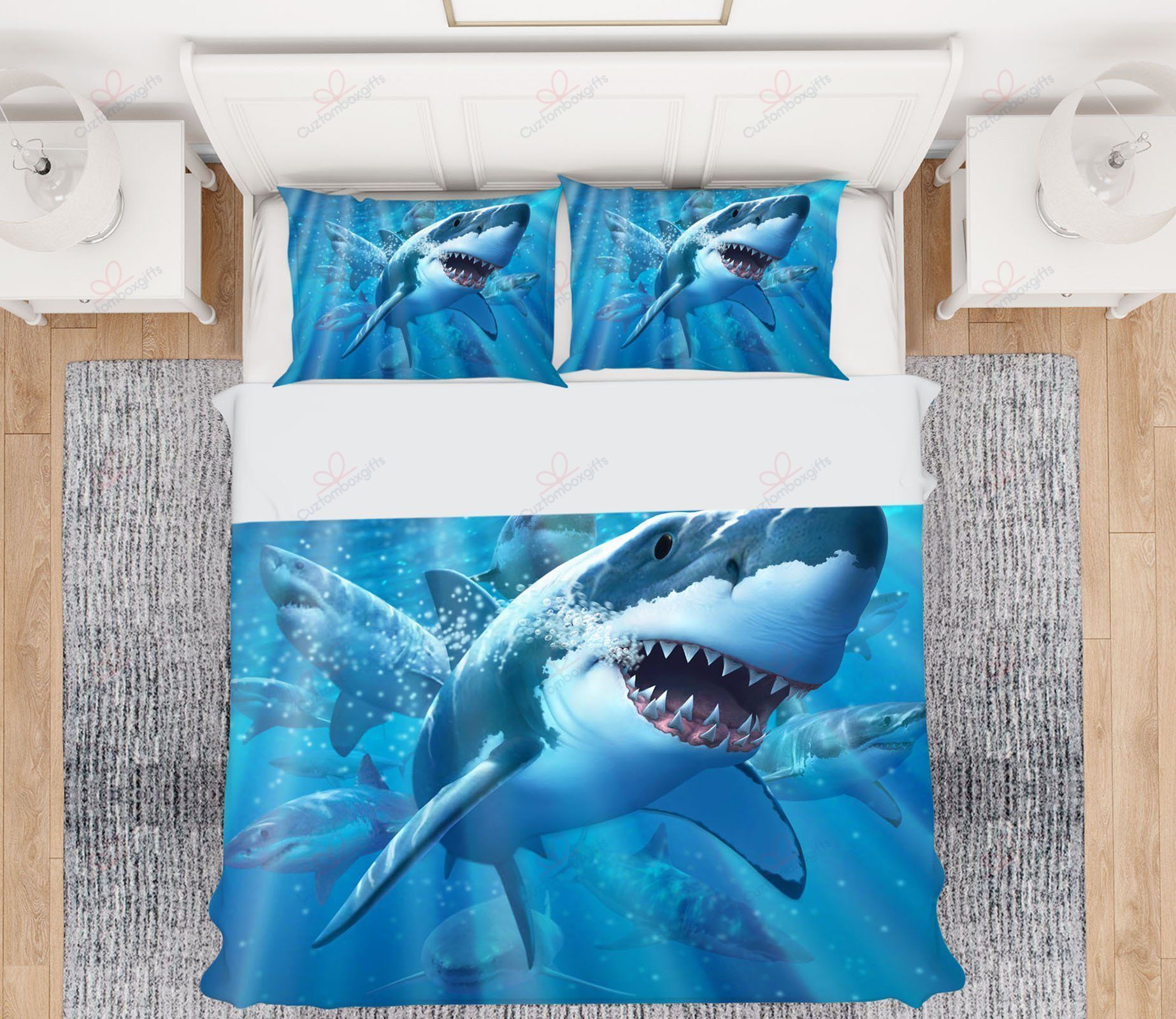 Great White Shark Bedding Set