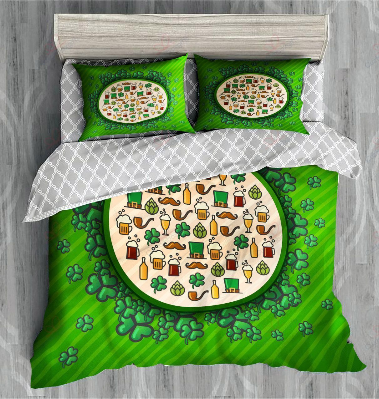 Green Circle St Patrick’s Day Collection Bedding Set