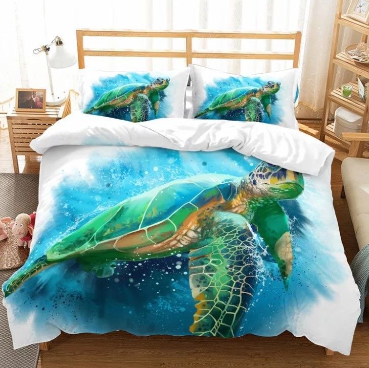 Green Sea Turtle Bedding Set