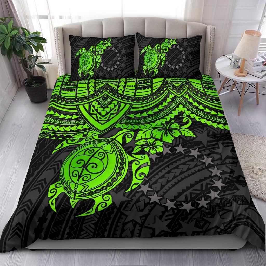 Green Turtle Bedding Set