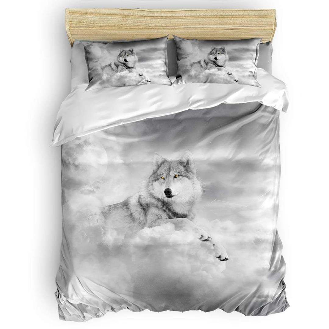 Grey Wolf Bedding Set