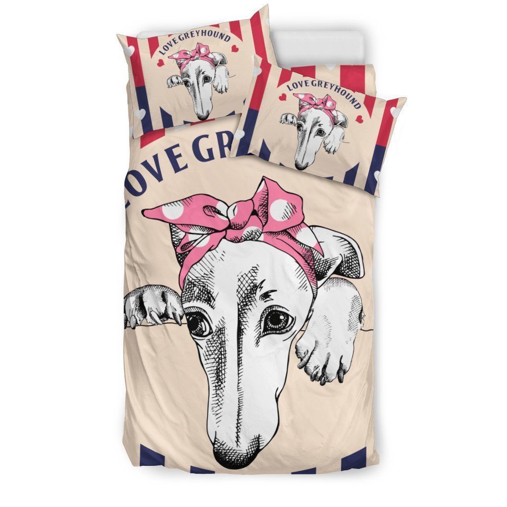 Greyhound Bedding Set
