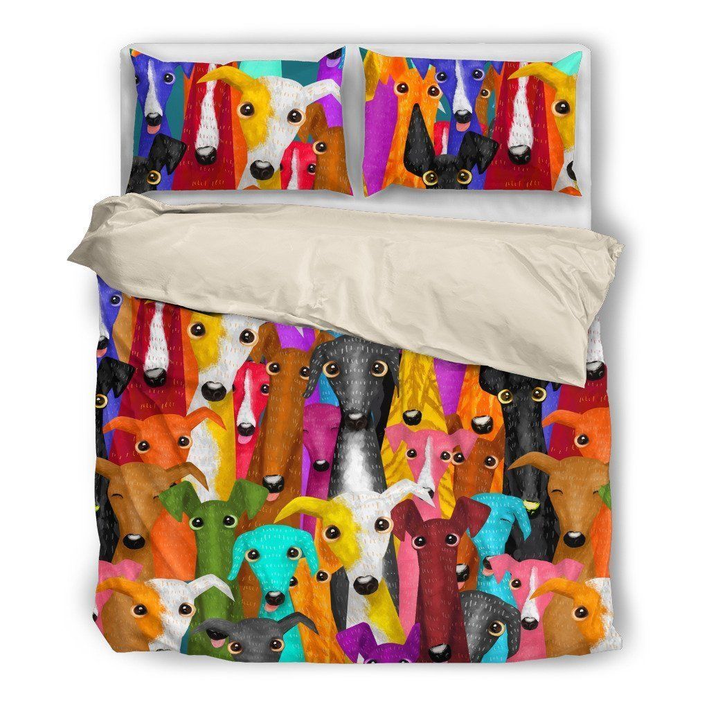 Greyhound Bedding Set
