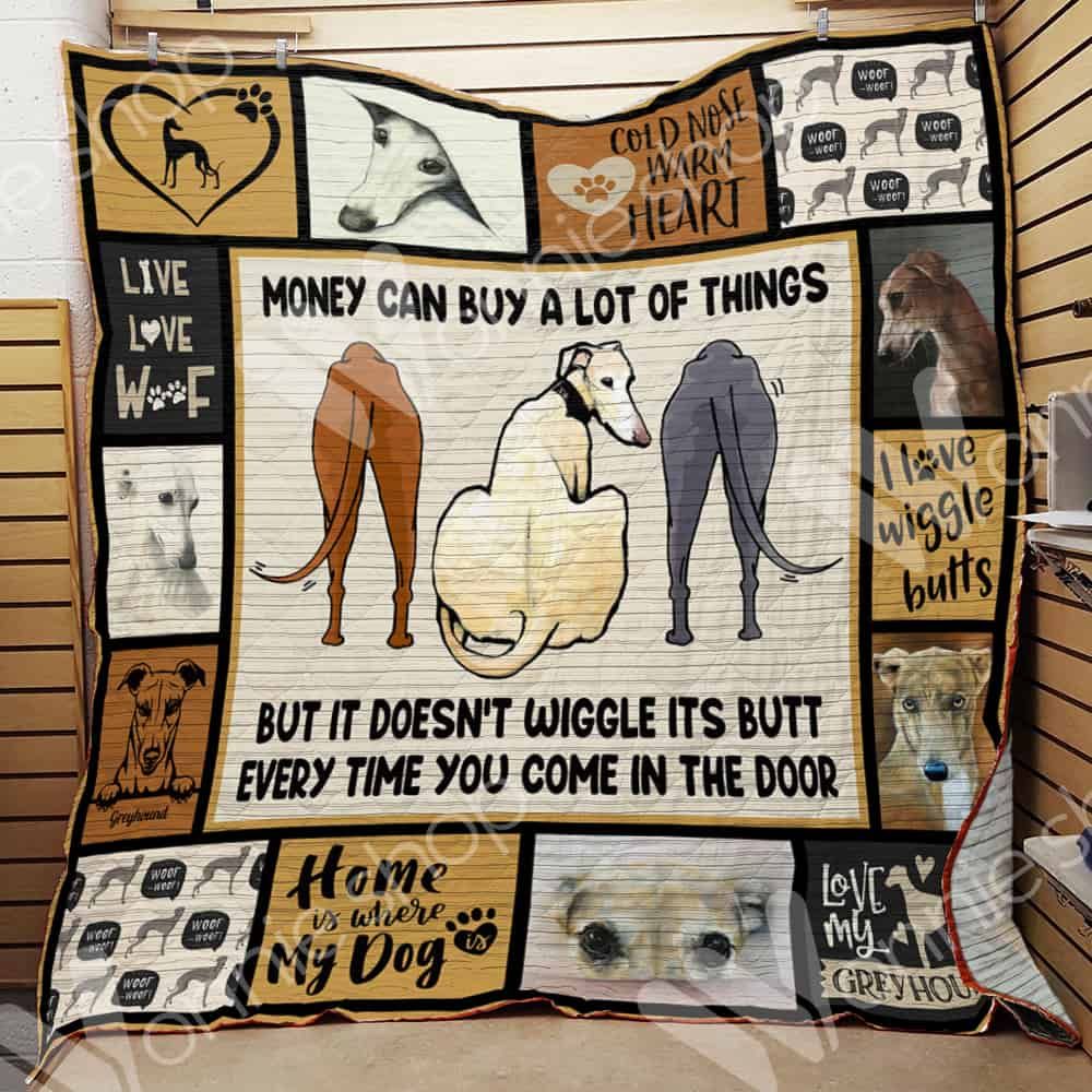 Greyhound Dog Blanket LNT0612013 Quilt Blanket