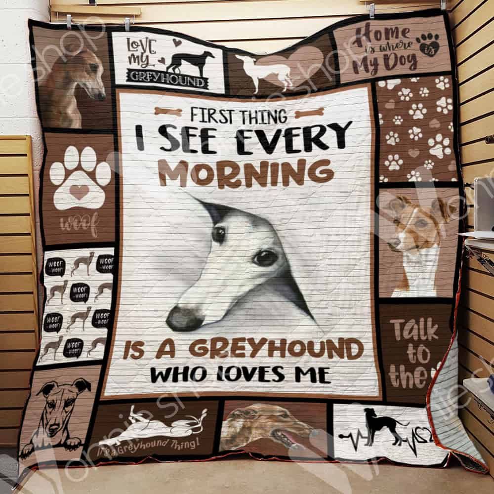 Greyhound Dog Blanket LNT0612030 Quilt Blanket