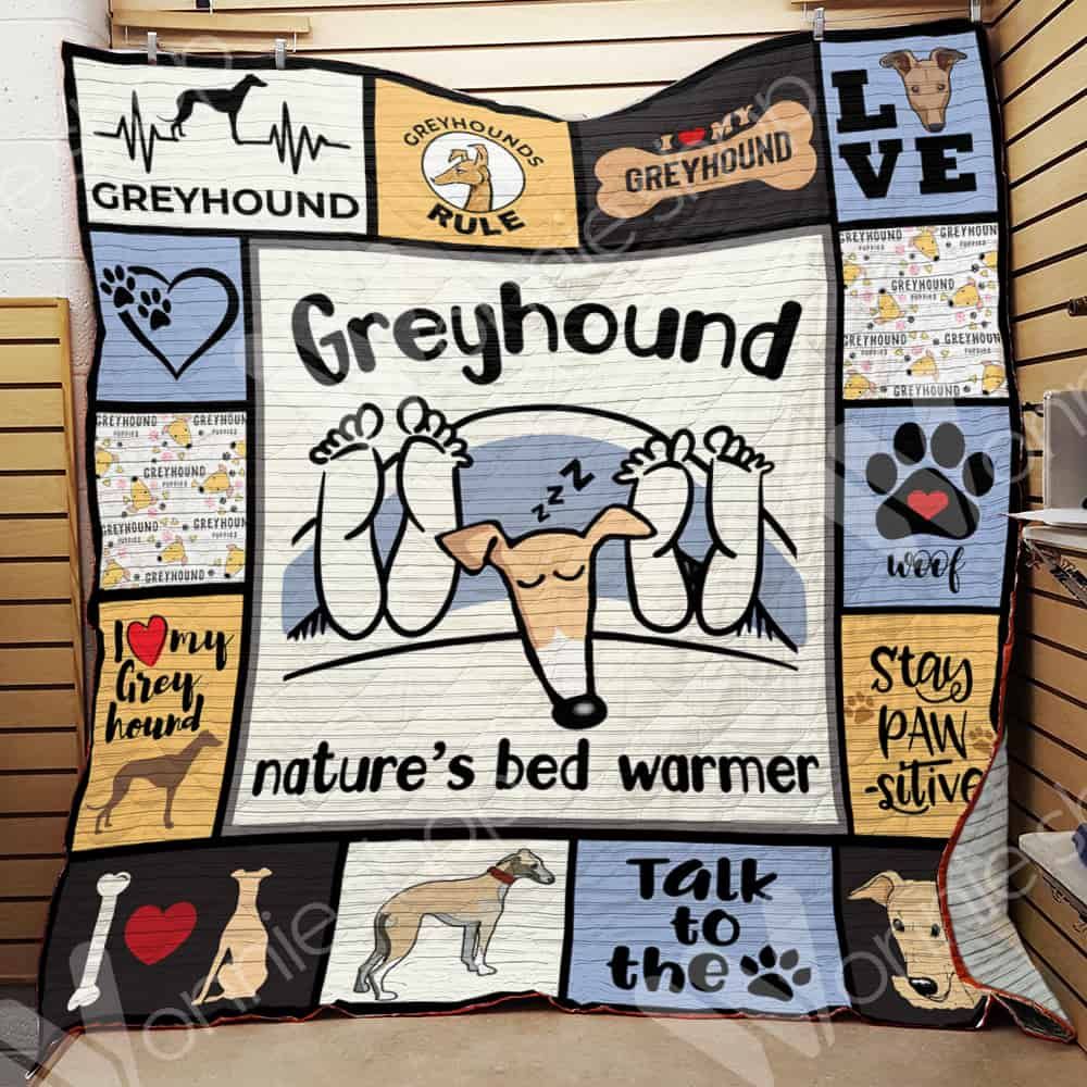 Greyhound Dog Blanket LNT0612031 Quilt Blanket