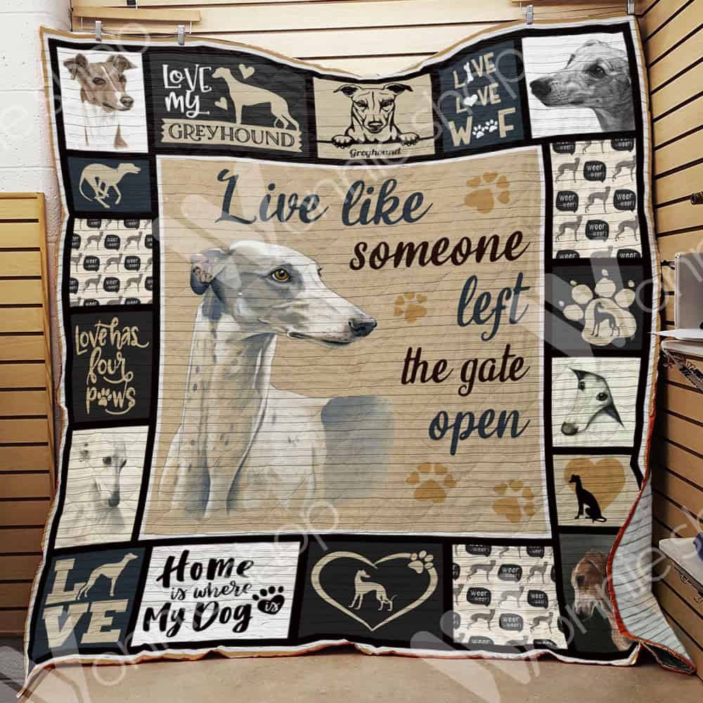 Greyhound Dog Blanket LNT0612033 Quilt Blanket