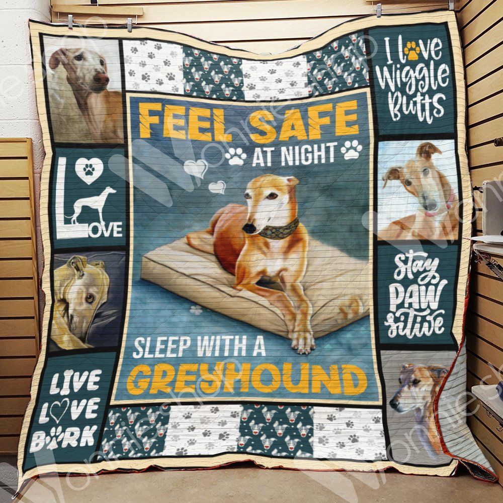 Greyhound Dog Blanket LNT1012115 Quilt Blanket