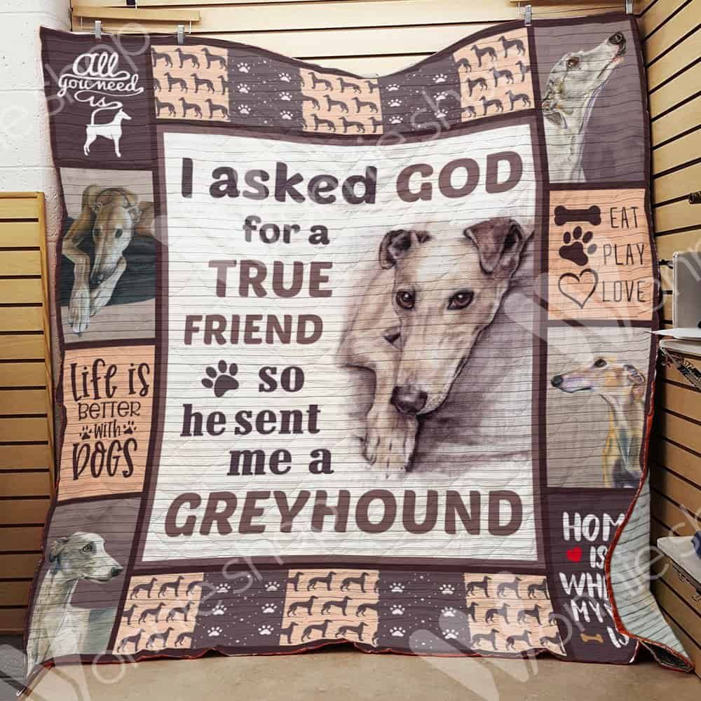 Greyhound Dog Blanket LNT1512008 Quilt Blanket