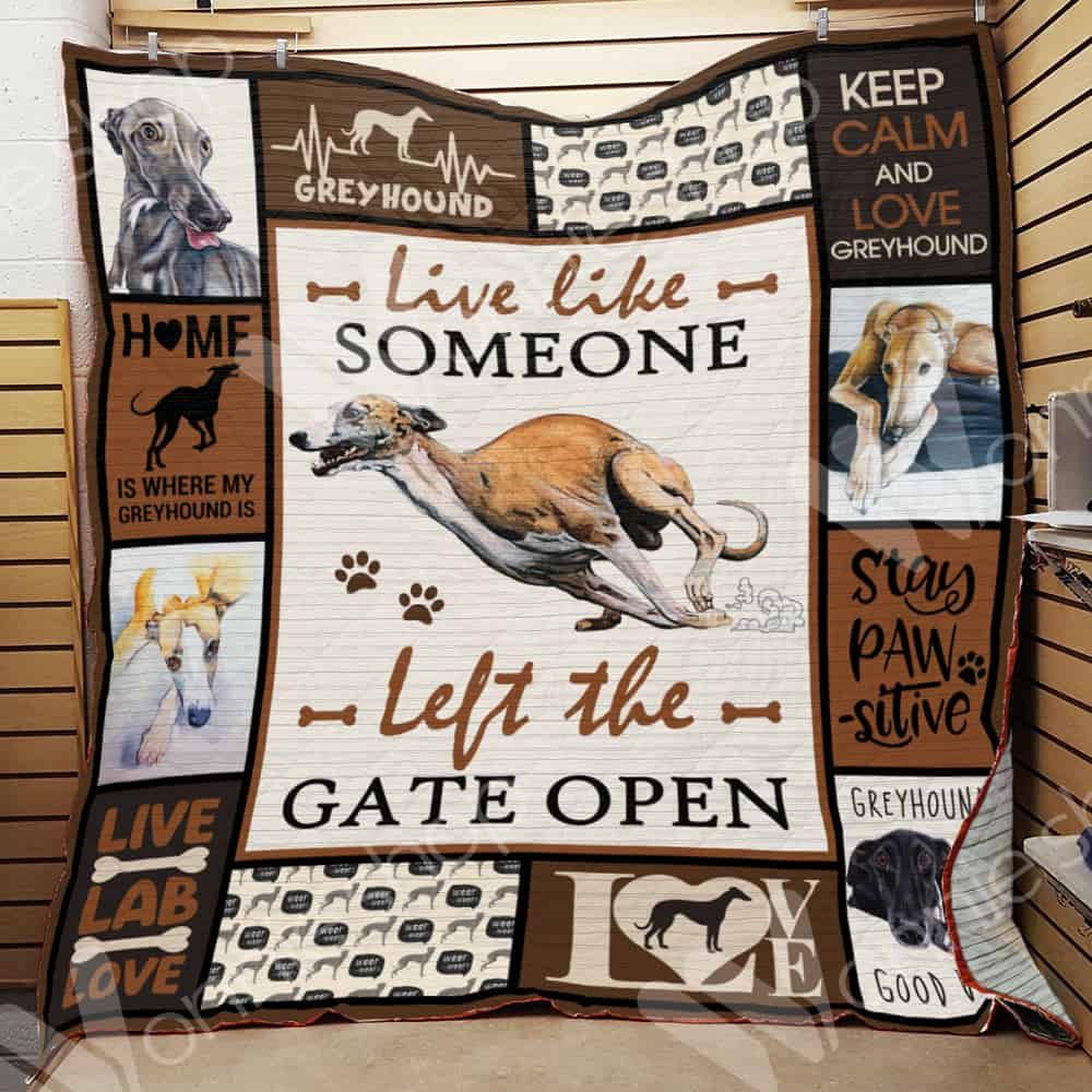 Greyhound Dog Blanket LNT1512018 Quilt Blanket