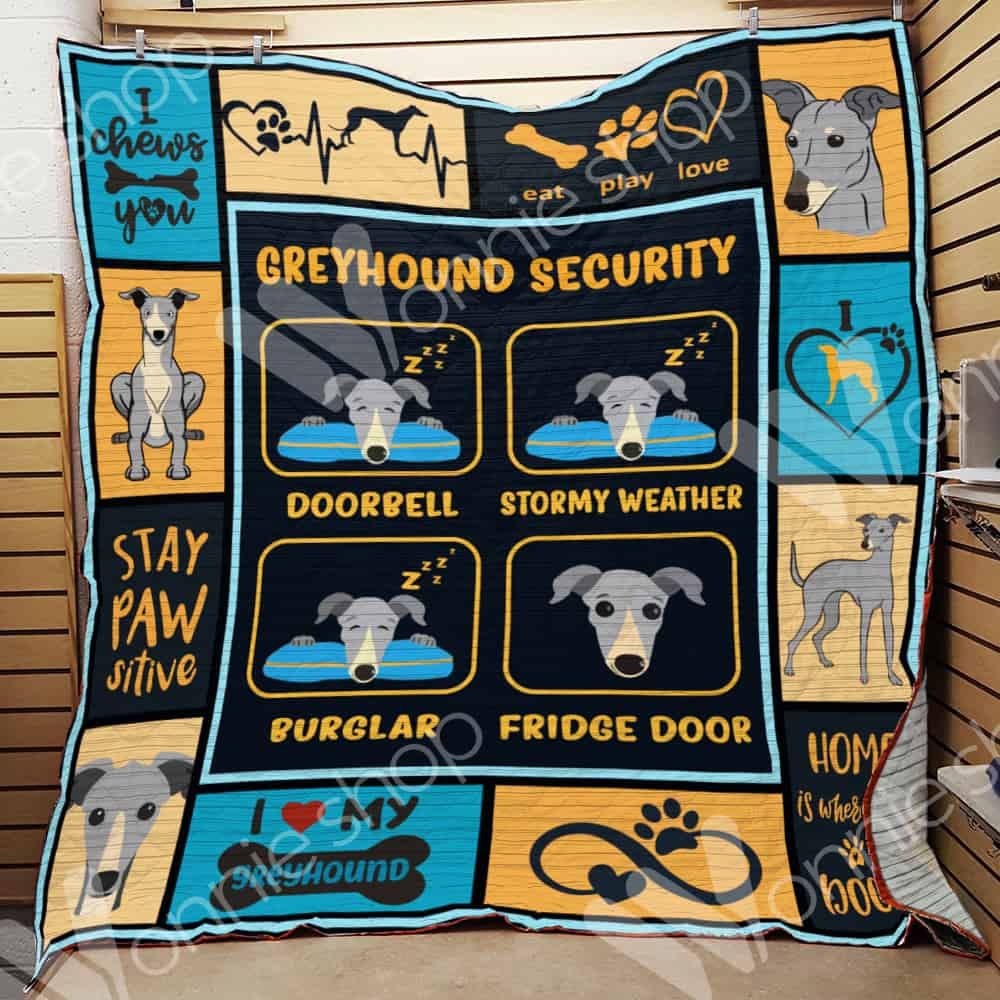 Greyhound Dog Blanket LNT1512058 Quilt Blanket