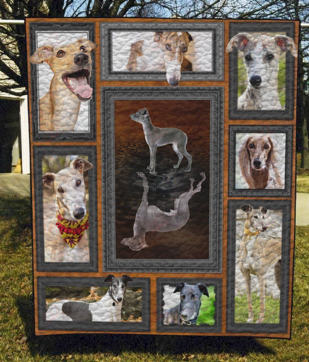Greyhound NC0401541CL Quilt Blanket