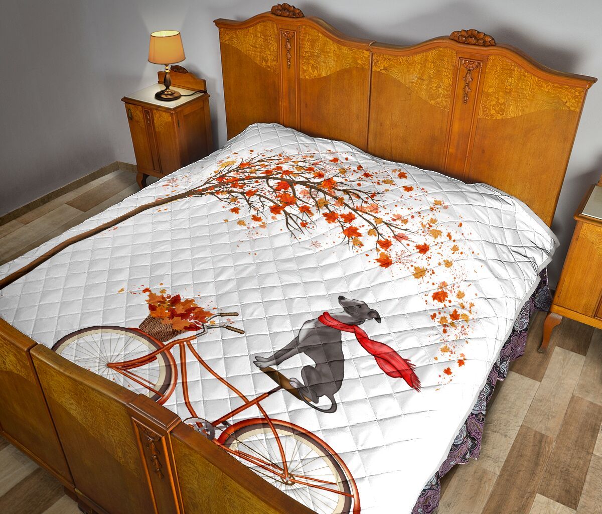 Greyhound Quilt Blanket DHC090120761TD