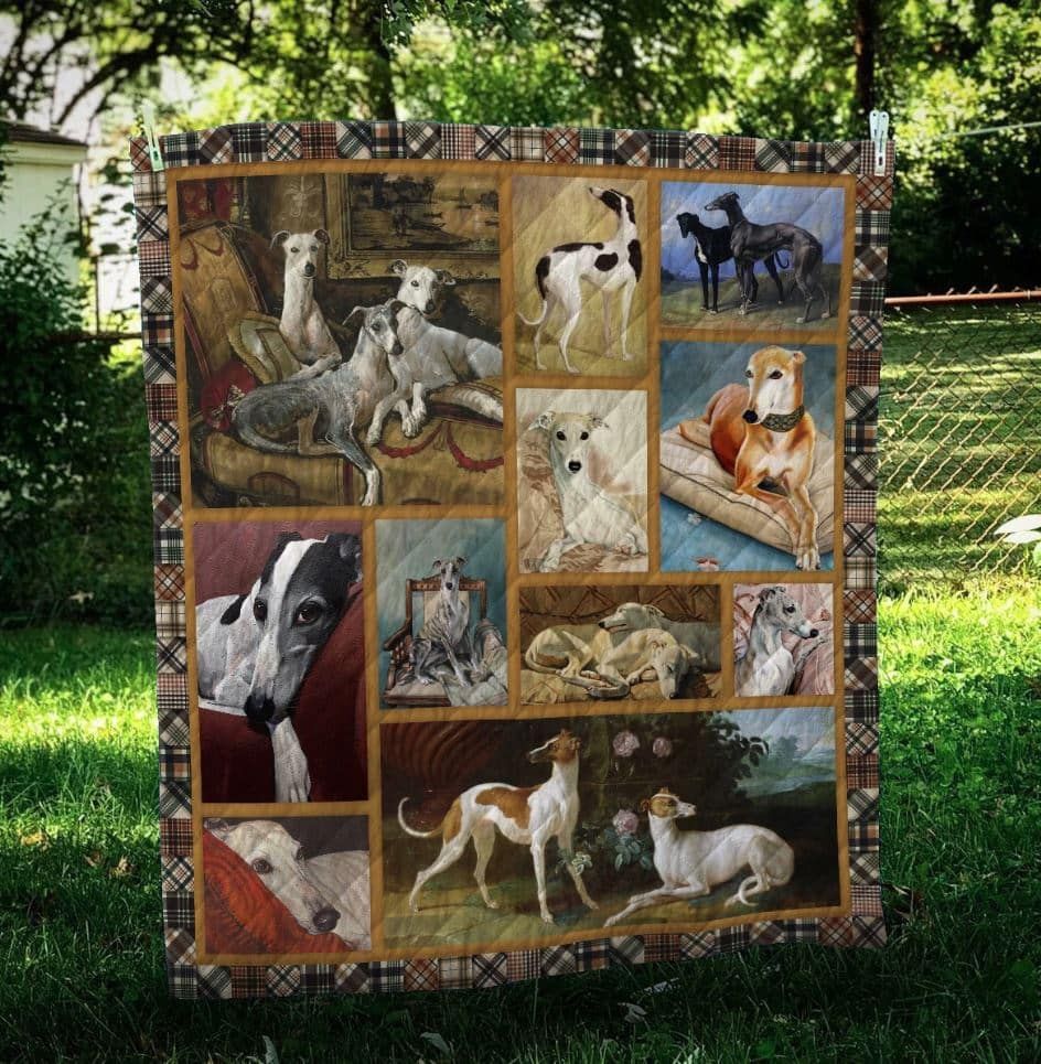 Greyhound Quilt Blanket DHC13122960VT