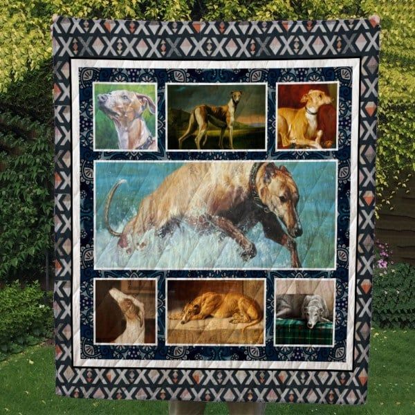Greyhound Under The Water Quilt Blanket DHC3112537TD