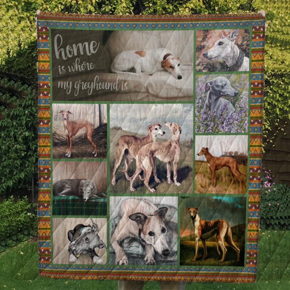 Greyhound You Are The Reason Quilt Blanket DHC3112612TD