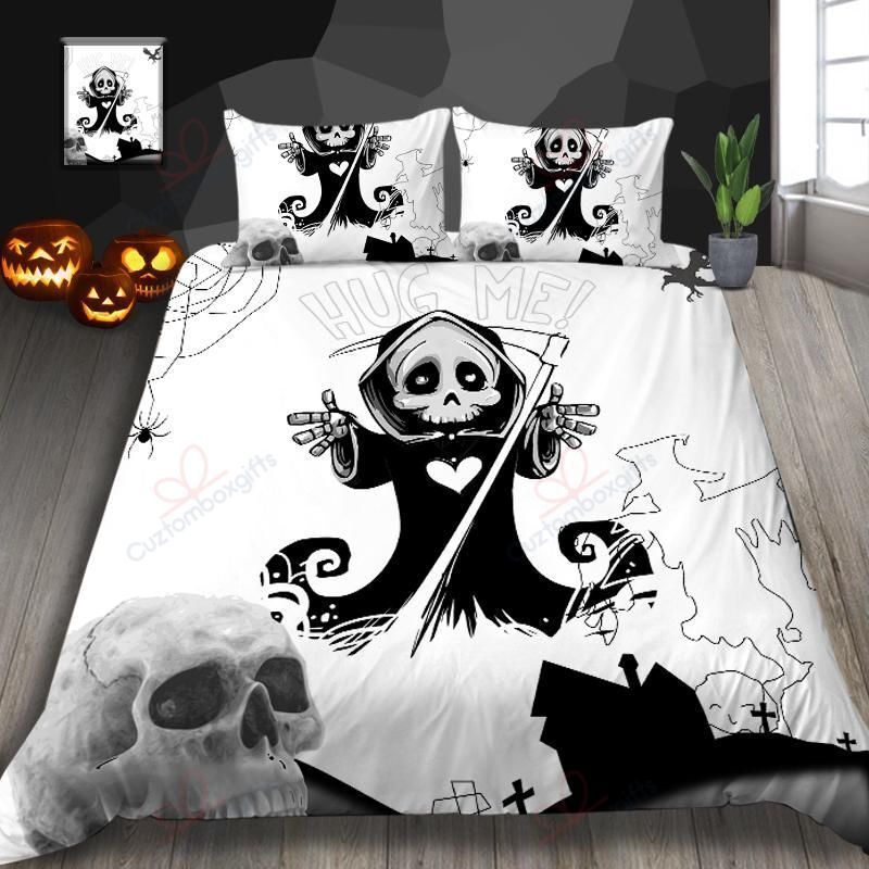 Grim Reaper Cute Scary Bedding Set