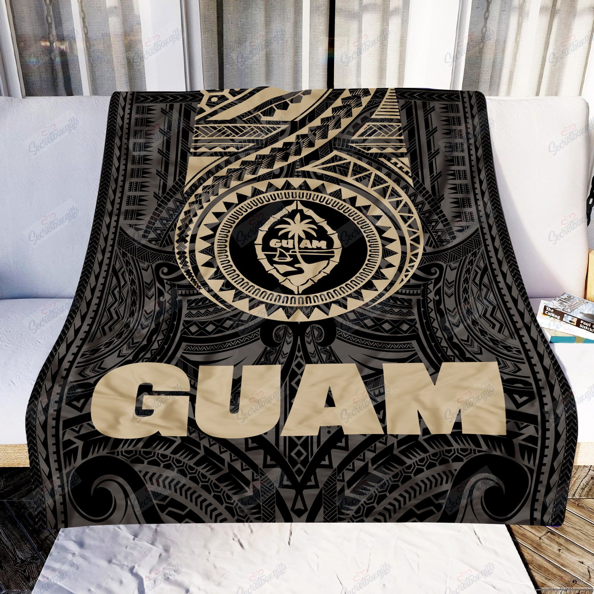 Guam Fleece Blanket