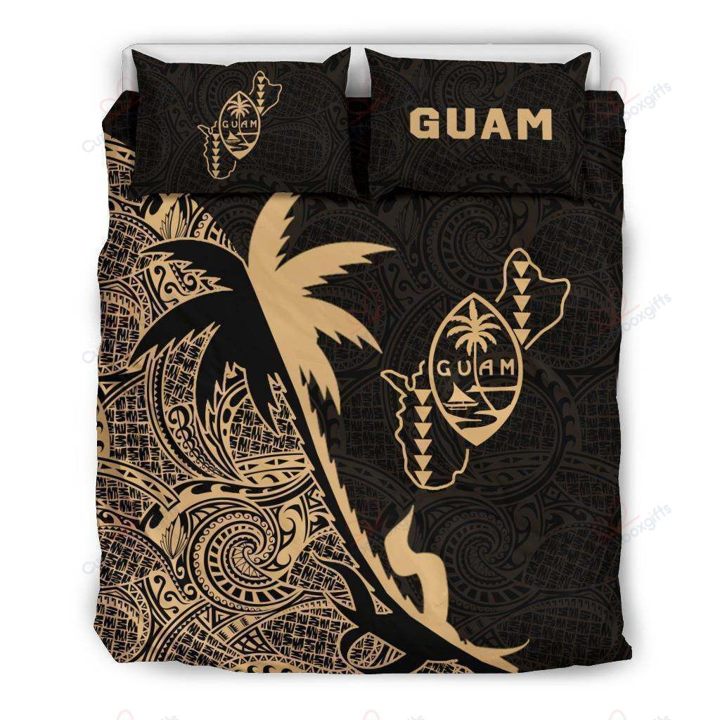 Guam Coconut Tree Bedding Set