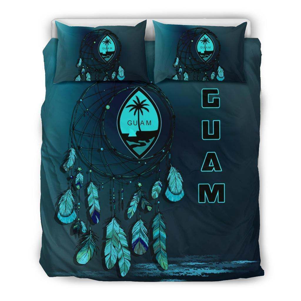 Guam Dreamcatcher Blue Bedding Set
