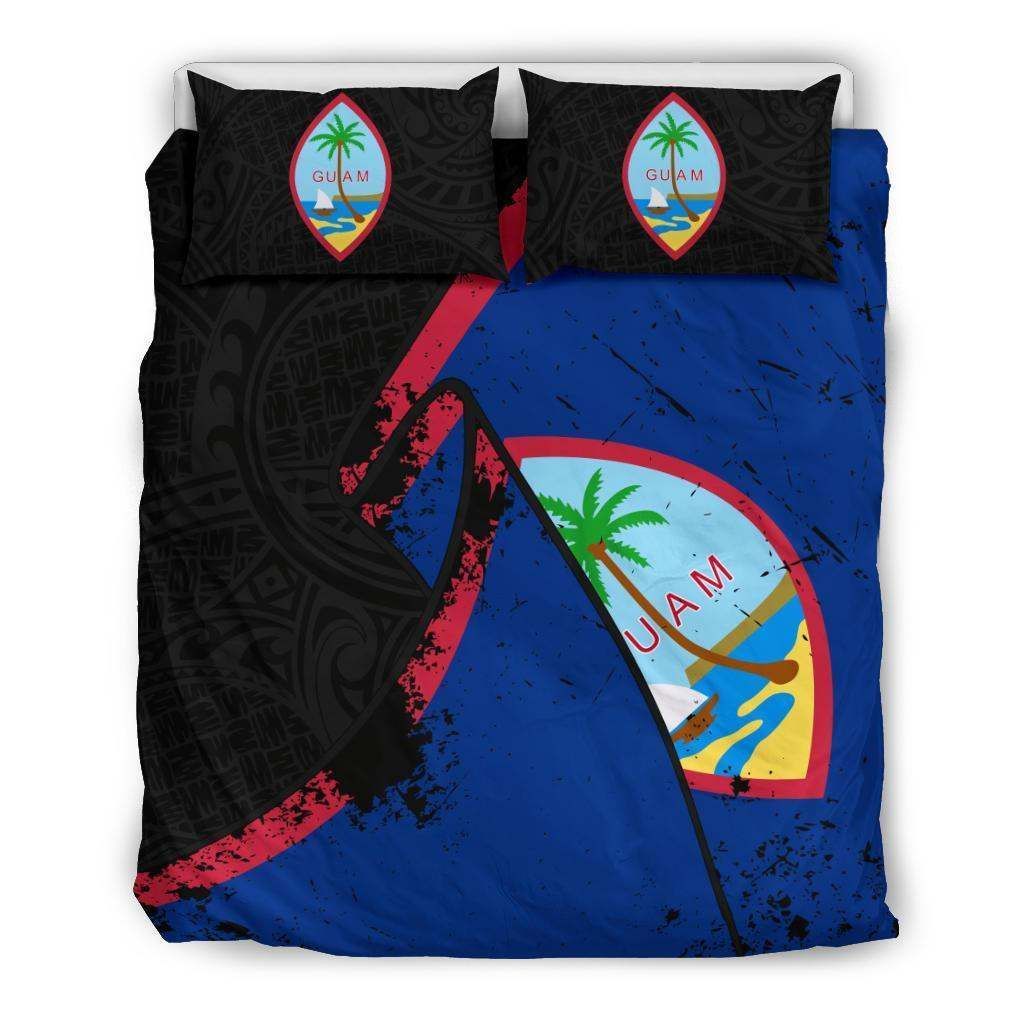 Guam Special Grunge Flag Bedding Set