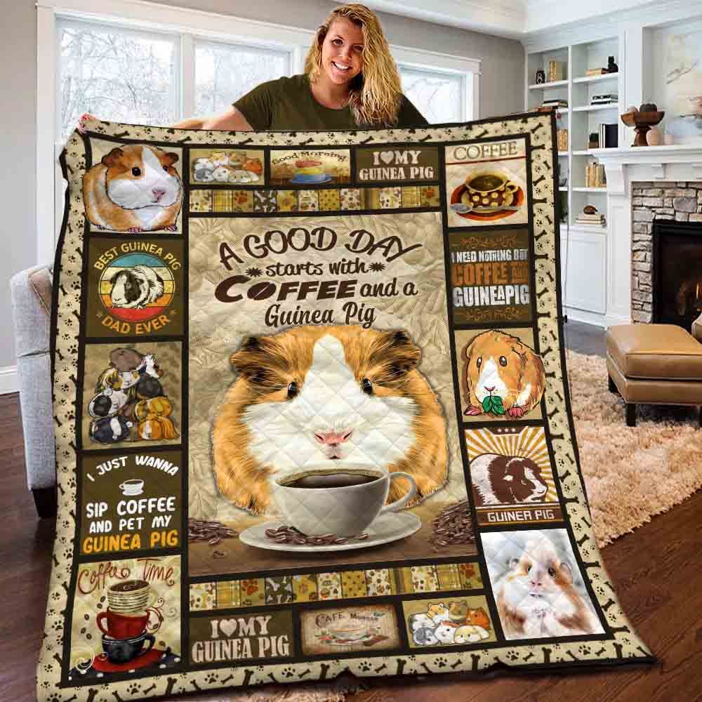 Guinea Pig BBB2110301MH Quilt Blanket
