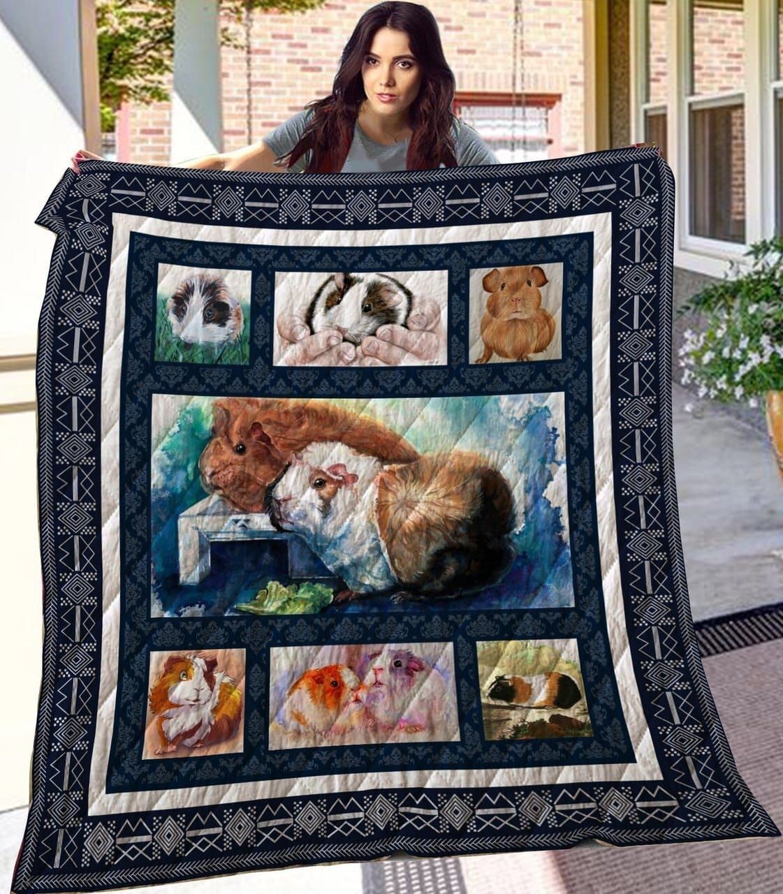 Guinea Pig Come And Get Your Love Quilt Blanket DHC020120831TD