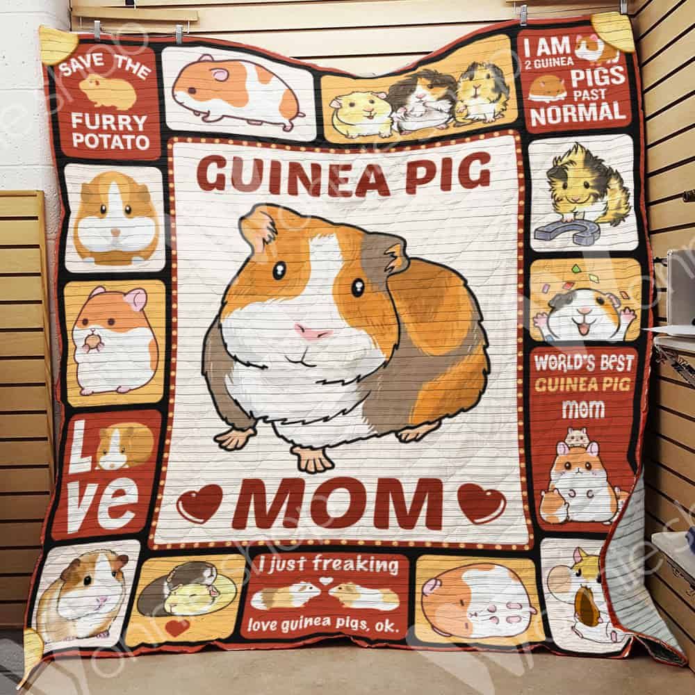 Guinea Pig Mom Quilt Blanket DHC0102681TD