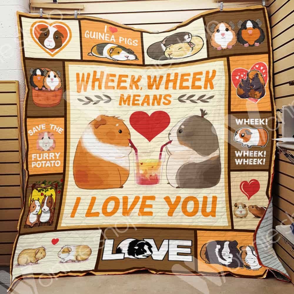 Guinea Pig Quilt Blanket DHC0102645TD