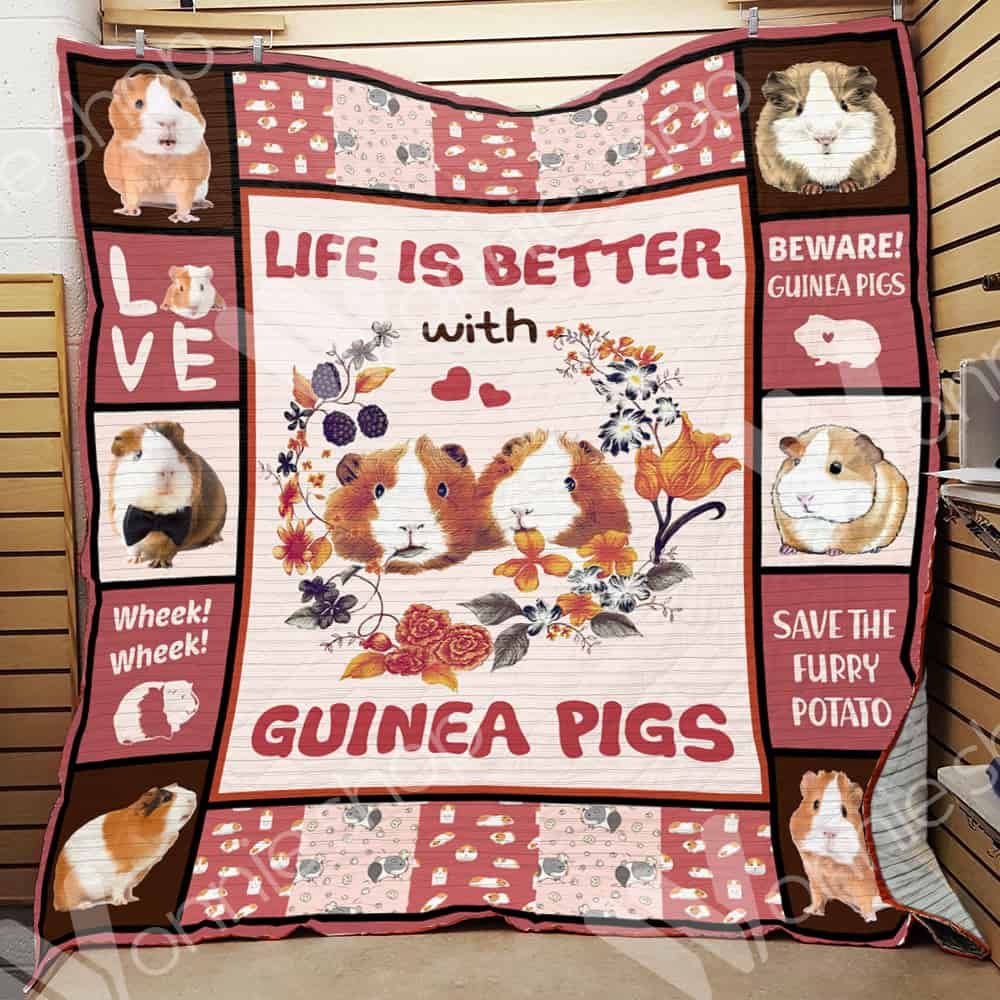 Guinea Pig Quilt Blanket DHC0102651TD