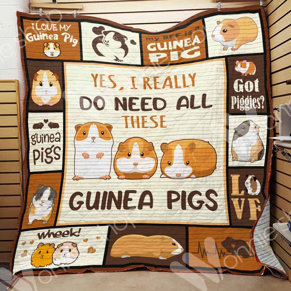 Guinea Pig Quilt Blanket DHC0102665TD