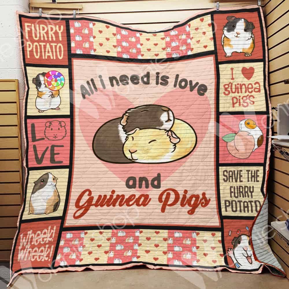 Guinea Pig Quilt Blanket DHC0102669TD