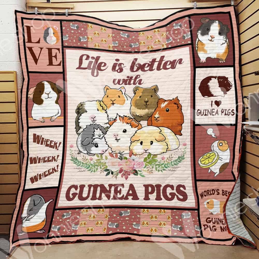 Guinea Pig Quilt Blanket DHC0102670TD