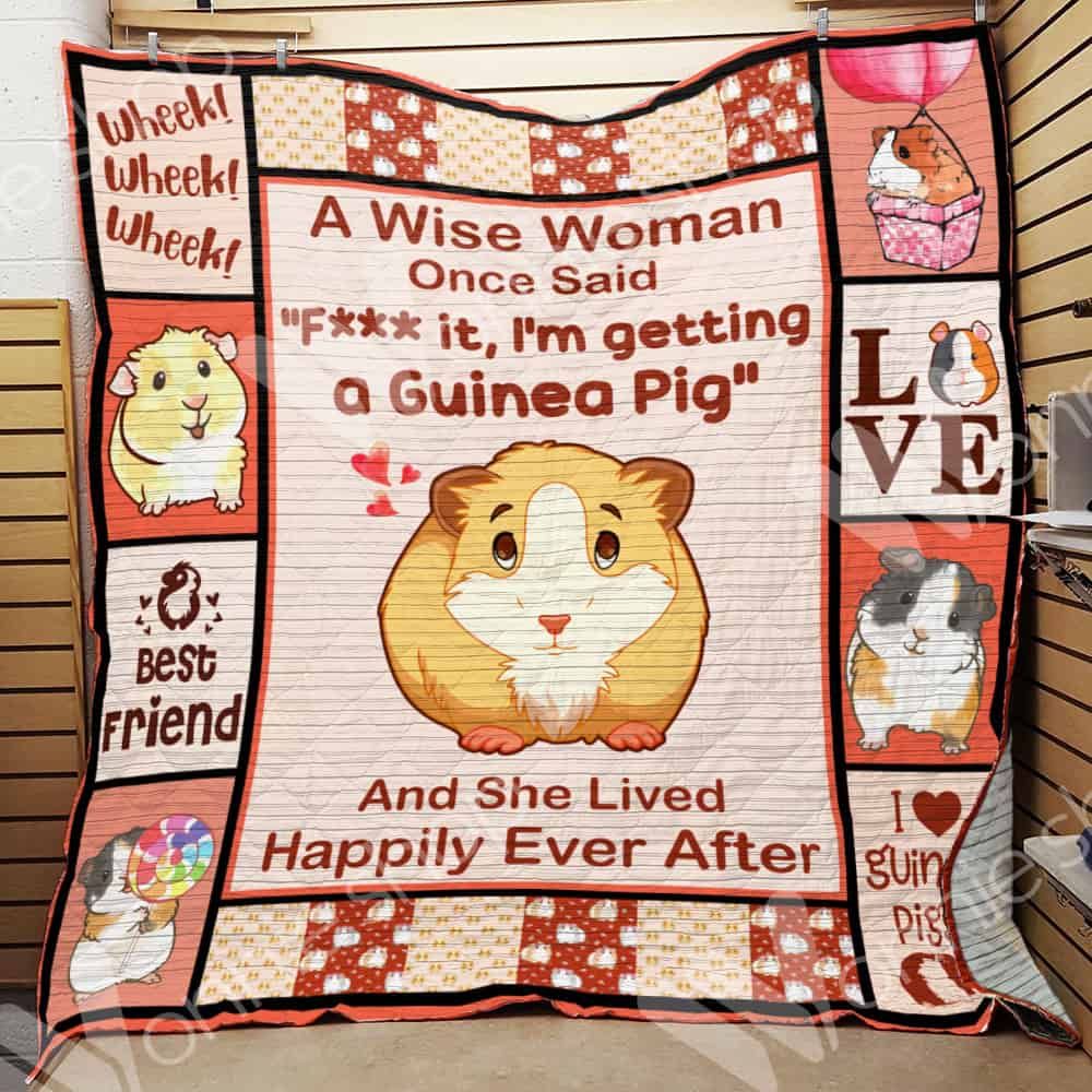 Guinea Pig Quilt Blanket DHC0102686TD