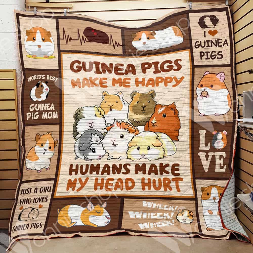 Guinea Pig Quilt Blanket DHC0102700TD