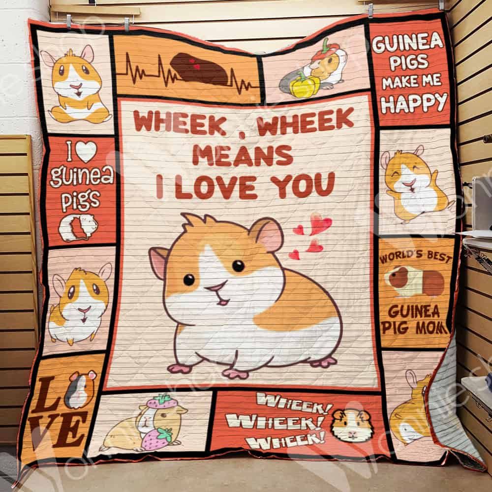 Guinea Pig Quilt Blanket DHC0102703TD