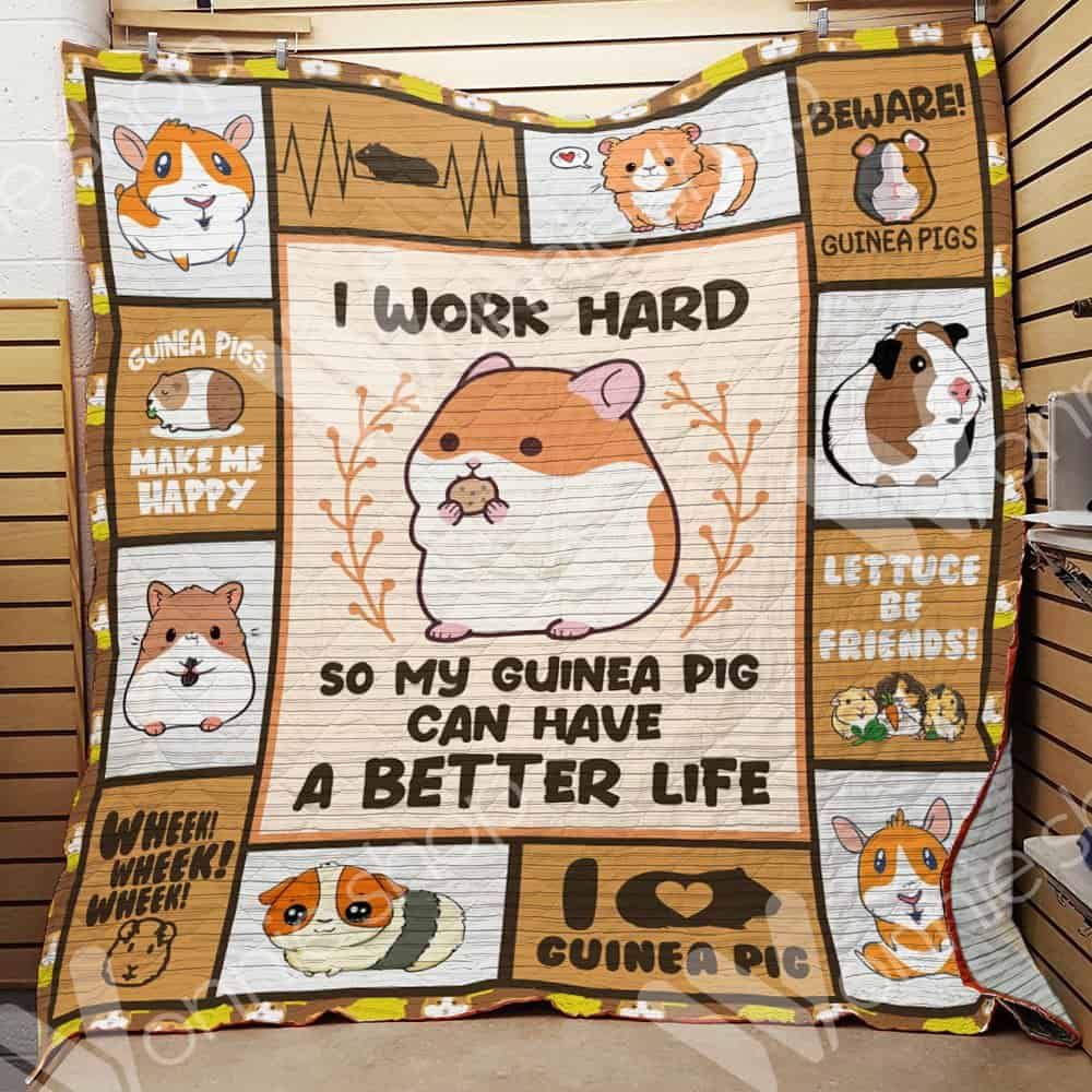 Guinea Pig Quilt Blanket DHC0102743TD
