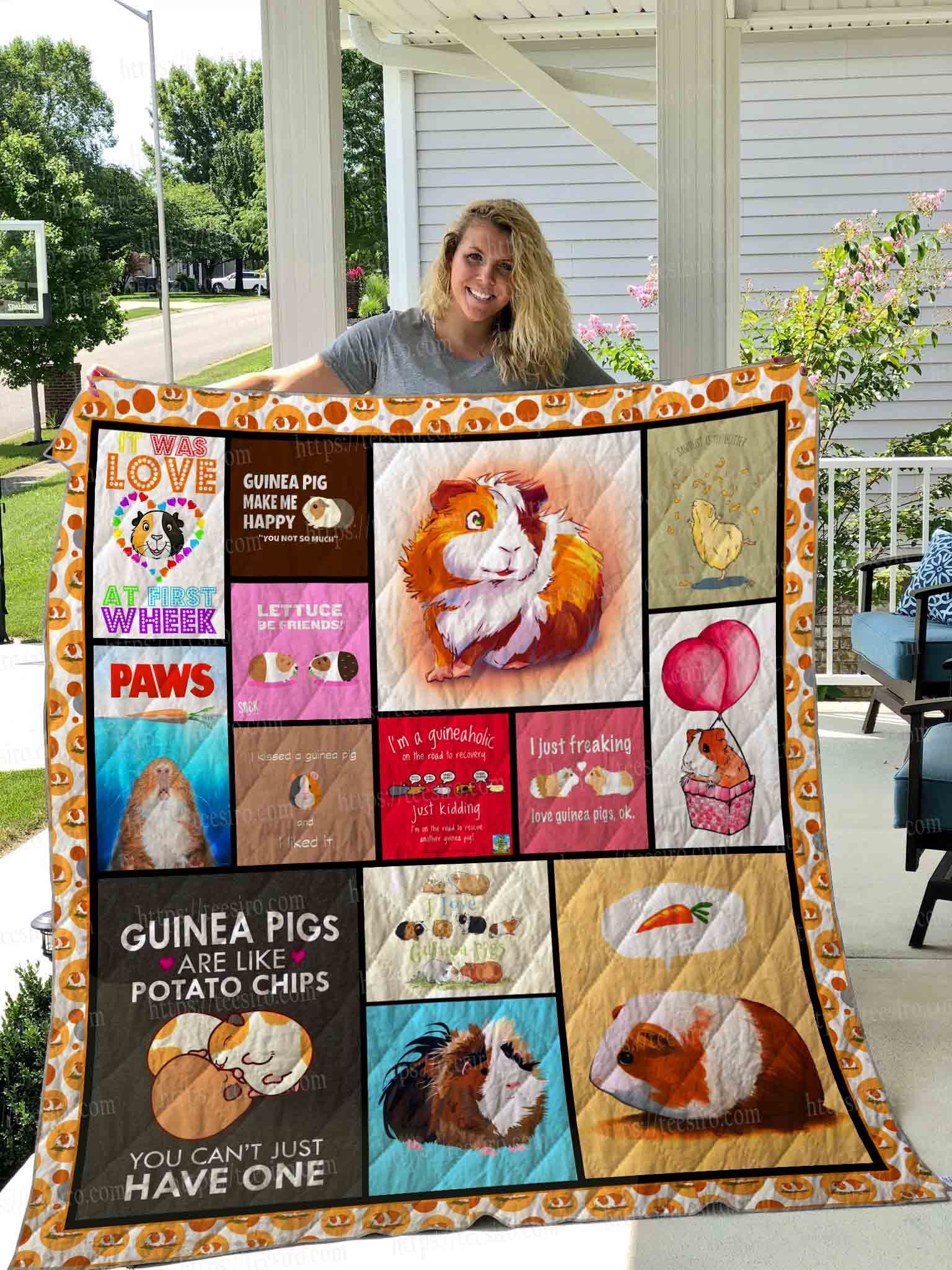 Guinea Pig Quilt Blanket DHC1501779VT